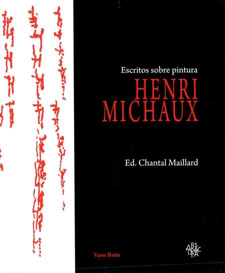 Portada de ESCRITOS SOBRE PINTURA de MICHAUX, Henri