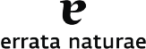 logo editorial Errata naturae