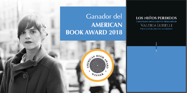 Valeria Luiselli, primera mexicana en recibir el American Book Award